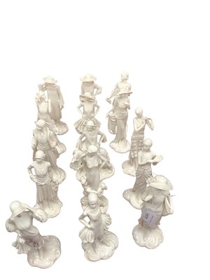 Lot 1171 - Collection of Royal Worcester Compton Woodhouse Vogue figures
