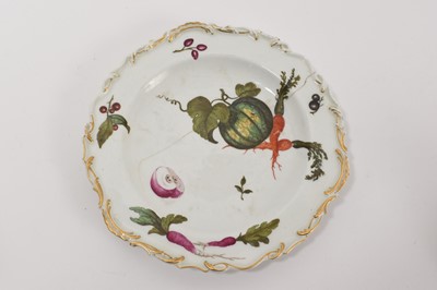Lot 42 - 18th century Chelsea moulded dish