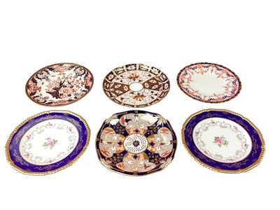 Lot 1236 - Royal Crown Derby Imari pattern dinner wares