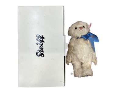 Lot 1930 - Four Steiff teddy bears (3 boxed) including Royal commemorative and other bears