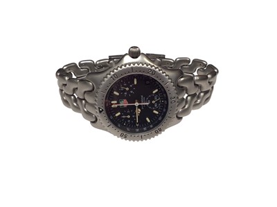 Lot 185 - Tag Heuer Professional stainless steel wristwatch, boxed
