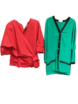 Lot 2104 - Lot of 1970s/80s clothing including Betty Barclay. Frank Usher, Peter Barron, Paul Costelloe, Basler