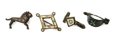 Lot 775 - Four enamelled Roman brooches