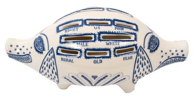 Lot 1022 - Grayson Perry (b.1960) money box in the form of a pig