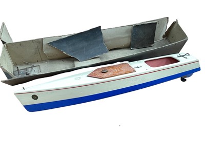 Lot 2459 - 1930s Kellner clockwork boat