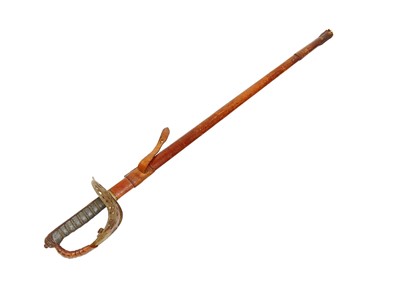 Lot 906 - Edward VII 1897 Pattern  infantry officer's levee sword with scabbard