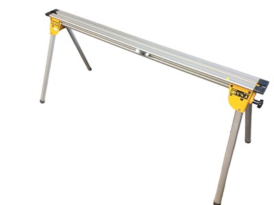 Lot 377 - DeWalt DE 7023 universal mitre saw stand