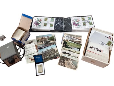 Lot 1535 - Stamps FDCs and postcards