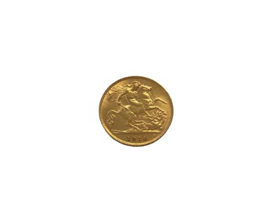 Lot 436 - G.B. - Gold Half Sovereign George V 1914 AEF (1 coin)