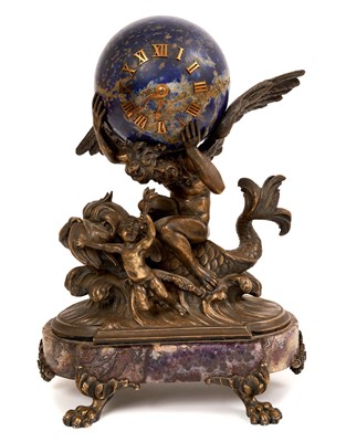 Lot 700 - Good quality 19th century French Louis XVI revival timepiece