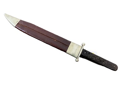 Lot 936 - Good quality Victorian ‘Hunters Companion’ Bowie knife by Joseph Rodger’s, Sheffield