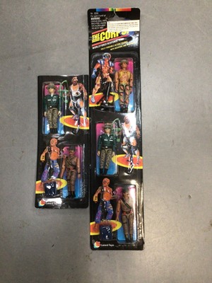 Lot 1884 - Playmates Star Trek action figures, plus others (1 box)