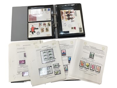 Lot 1448 - Stamps GB stamps and Victorian envelopes mint and used.