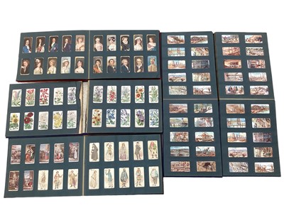 Lot 1454 - Cigarette card accumulation including early Wills Phil May Sketches, Time and Money, Stephen Mitchell Clan Tartans and others