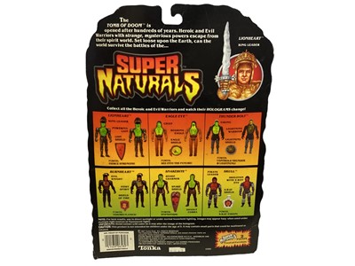 Lot 1900 - Tonka  (c1986) Super Naturals (Release their Hologram Powers) including Skull Evil Leader No.6580, Vamp-Pa Evil Ghostling No.6570 & Lionheart Heroic Leader No.6580, all on card with bubblepack (3)