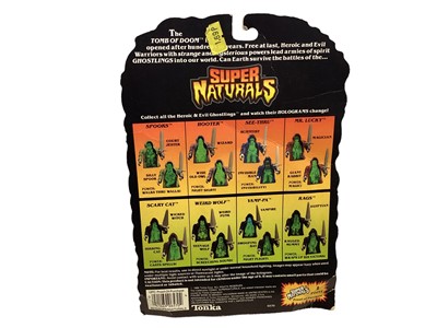 Lot 1900 - Tonka  (c1986) Super Naturals (Release their Hologram Powers) including Skull Evil Leader No.6580, Vamp-Pa Evil Ghostling No.6570 & Lionheart Heroic Leader No.6580, all on card with bubblepack (3)