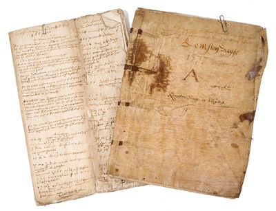 Lot 805 - Of Kempston, Norfolk interest: 16th century vellum bound indenture