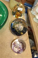Lot 2152 - Caithness glass paperweight - Sparkle, Selkirk...