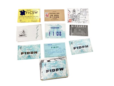 Lot 1473 - Ham Radio QSL cards world wide selection, 100's
