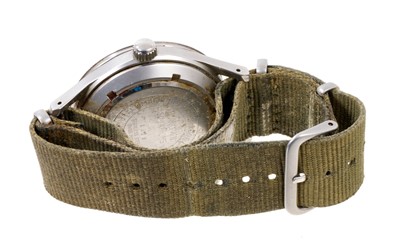 Lot 625 - Rare 1950s Blancpain Fifty Fathoms wristwatch with paperwork