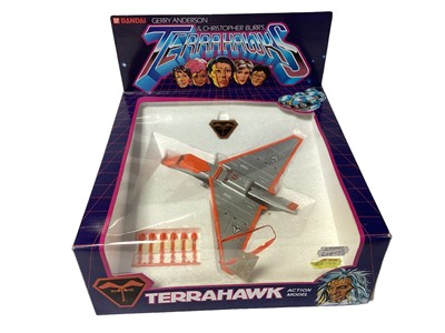 Lot 93 - Bandai (c1983) Gerry Anderson & Christopher Burrs Terrahawks Terrahawk action model, in window box No.0988702 (1)