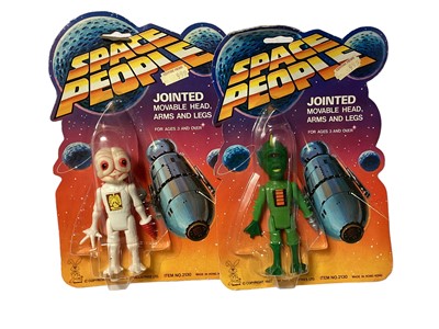 Lot 2 - Tomland Industries (c1982) Space People (Adaptions of 1977 Star Raiders Zhor, Ridal, Tago, Oov, Ah & Yog), all on card with bubblepack No.2130 (complete set) (6)