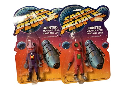 Lot 2 - Tomland Industries (c1982) Space People (Adaptions of 1977 Star Raiders Zhor, Ridal, Tago, Oov, Ah & Yog), all on card with bubblepack No.2130 (complete set) (6)