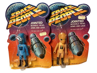 Lot 2 - Tomland Industries (c1982) Space People (Adaptions of 1977 Star Raiders Zhor, Ridal, Tago, Oov, Ah & Yog), all on card with bubblepack No.2130 (complete set) (6)