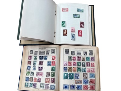 Lot 1519 - Two stamp albums and a collection of GB presentation packs