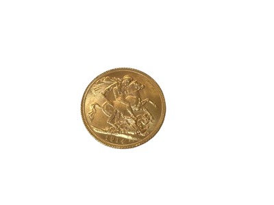 Lot 487 - G.B. - Gold Sovereign George V 1914 A. UNC (1 coin)