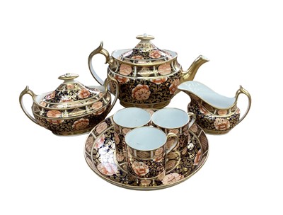 Lot 1179 - Spode Imari pattern teaset - 31 pieces