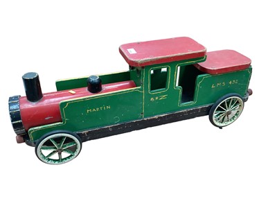 Lot 2588 - Scratch built model of a steam engine