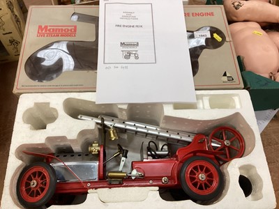 Lot 1943 - Mamod Live Steam Fire Engine FE1 in original box.