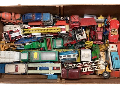 Lot 1947 - Diecast Dinky Super Toy Elevator Loader 964 boxed and a selection in unboxed Dinky, Corgi and Matchbox models.