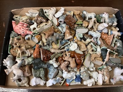 Lot 1220 - Collection of Wade Whimsies and other small animal ornaments (3 boxes)