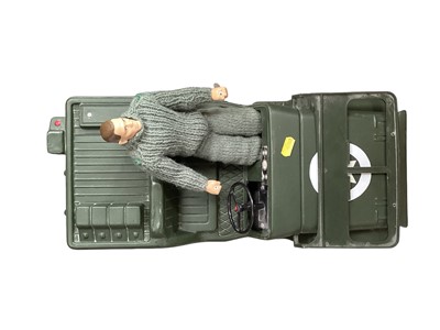 Lot 1971 - Action Man 50th Anniversary Scuba Diver &/Paratrooper, both boxed, plus  Scorpian Tank & Jeep with driver