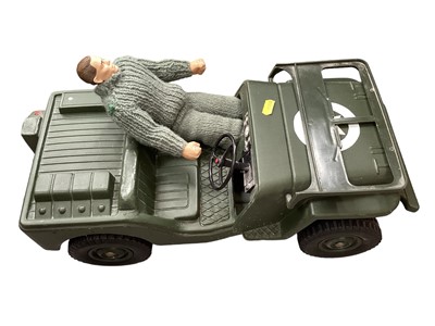 Lot 1971 - Action Man 50th Anniversary Scuba Diver &/Paratrooper, both boxed, plus  Scorpian Tank & Jeep with driver