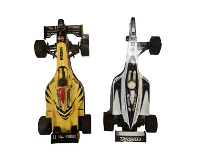 Lot 1973 - Scalextric Pole Position Advanced Track System with Jordan & Williams F1 racing cars, boxed