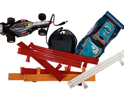 Lot 1973 - Scalextric Pole Position Advanced Track System with Jordan & Williams F1 racing cars, boxed