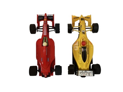 Lot 1973 - Scalextric Pole Position Advanced Track System with Jordan & Williams F1 racing cars, boxed