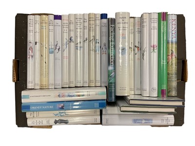 Lot 1713 - A comprehensive collection of Natural History publications by T & A D Poyser, comprising 106 volumes in total