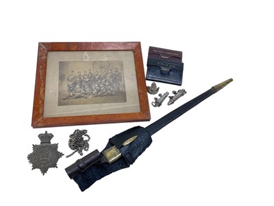 Lot 800 - Interesting group of items related to William Hayes (1807 - 1879) of Halesowen, Worcestershire. He served with the Worcestershire Volunteer Rifles.
