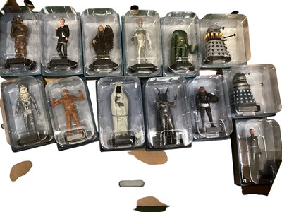 Lot 1976 - BBC Dr Who Collectable Figures No.s 51-100, boxed
