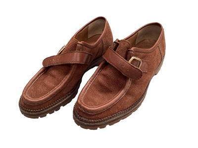 Lot 2138 - Vintage gentlemen's Gucci shoes, size 42, little wear