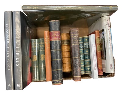 Lot 1734 - Natural history books. 1 Box