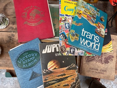 Lot 43 - Group of stamp albums