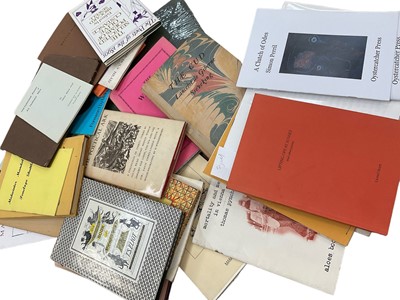 Lot 1749 - Collection of poetry publications