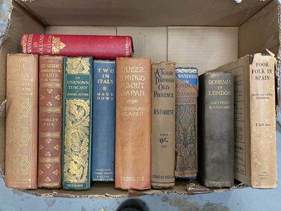 Lot 1764 - Selection of travel books (10 in total), including a signed copy of Bohemia in London by Arthur Ransome