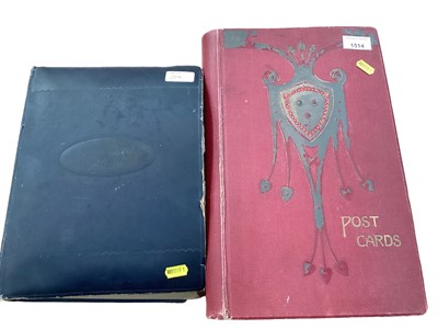 Lot 1514 - Two postcard albums