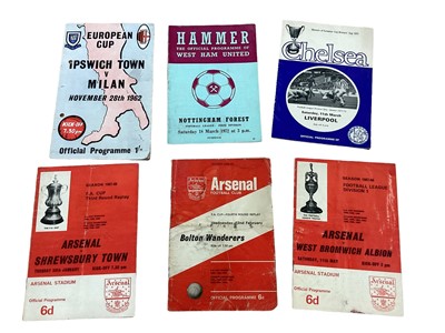 Lot 1517 - Football programmes